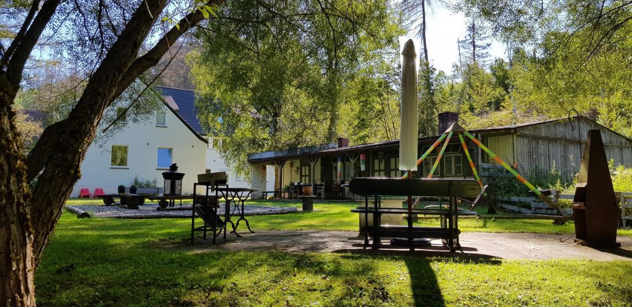 Naturferienhaus Luppbodemuhle Allrode Bagian luar foto